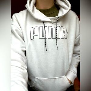 White Puma Hoodie